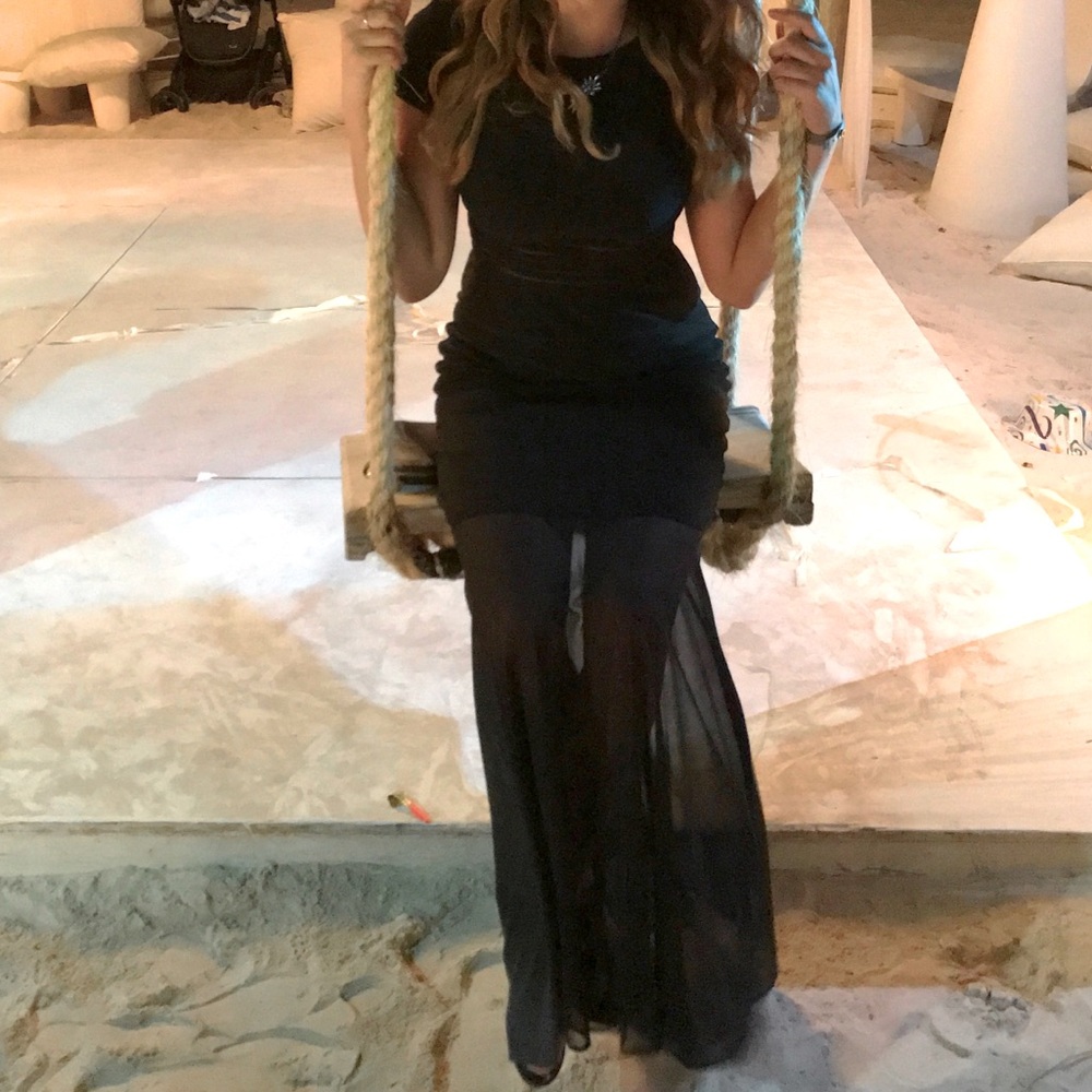 Black maxi